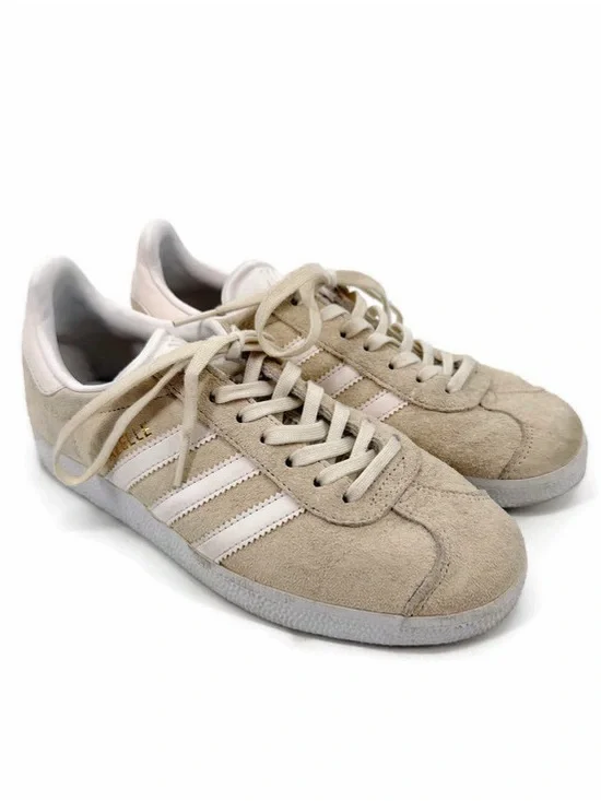 Adidas Gazelle Cream Suede Sneakers Size 5.5