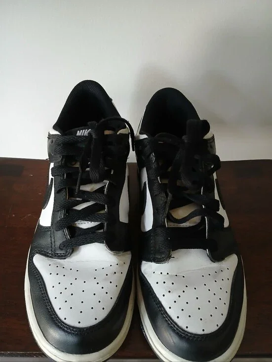 Nike Dunk Low Black White Panda CW1590-100 Youth Size 7Y