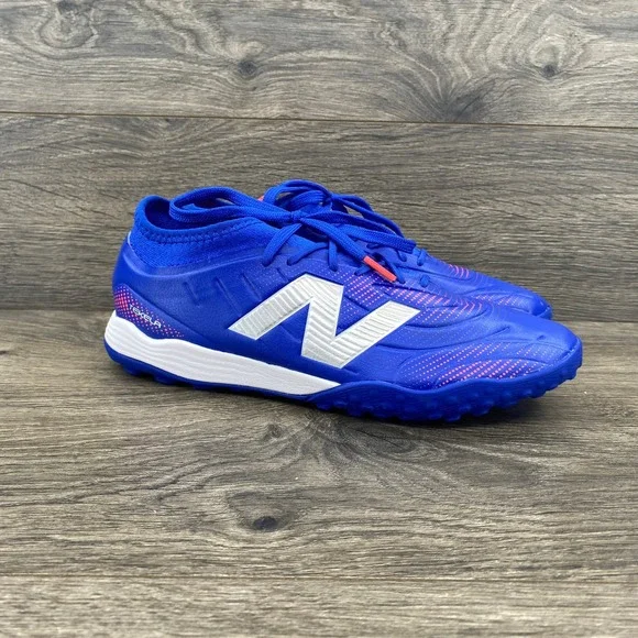 New Balance Tekela v3 Magique TF Soccer Turfs Boys Size 6 Blue Shoe