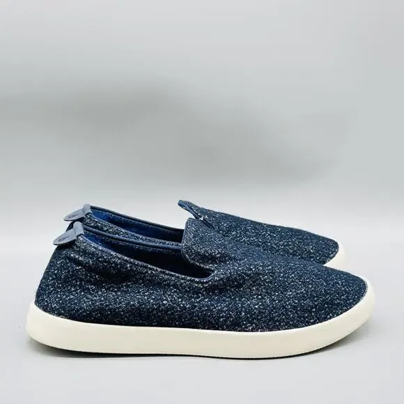 Allbirds Shoes Womens 8 Blue Wool Loungers Merino Slip On Lightweight Comfort