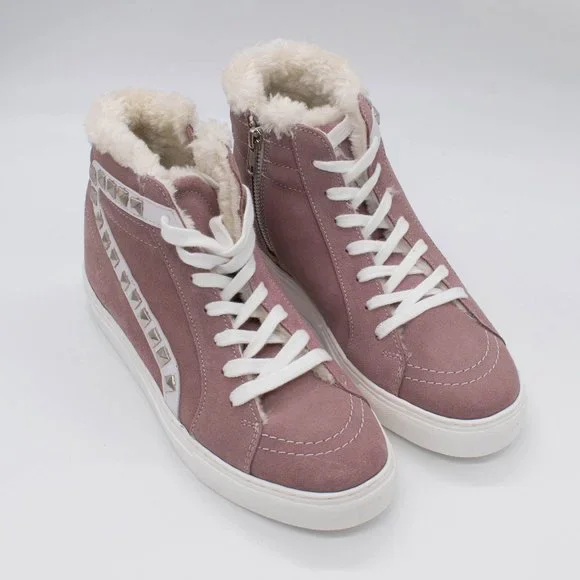 Steve‎ Madden Women's Tracey-F High-Top Embellished Sneakers
