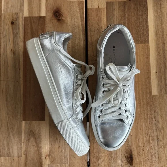 John Galliano Silver Sneakers‎