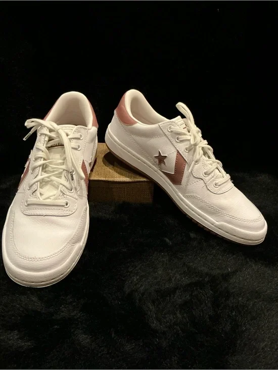 Converse CONS Fastbreak Pro Ox White/Saddle Size M 7.5 W 9