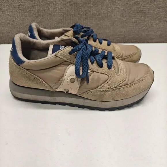 Saucony Jazz Low Pro Women's Size 8 Beige Pink Sneakers Shoes