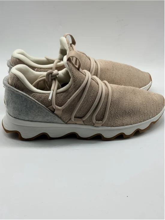 Sorel Kinetic Lace Sneaker Women's US Size 11 Natural Tan /Blush,