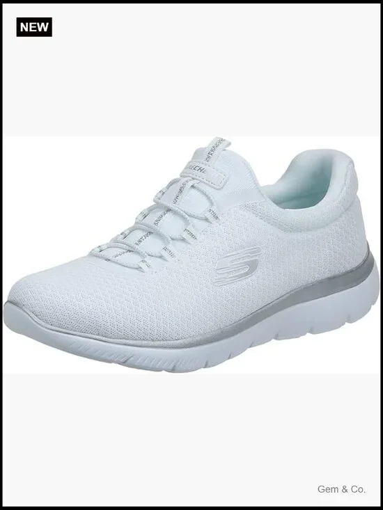 Lightweight Mesh Slip-On Sneakers with Memory Foam Cushioning