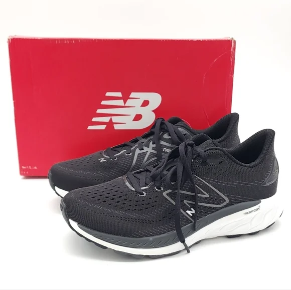 New Balance Fresh Foam X 860v13 Black Shoes Kids Size 7 Wide EU 40
