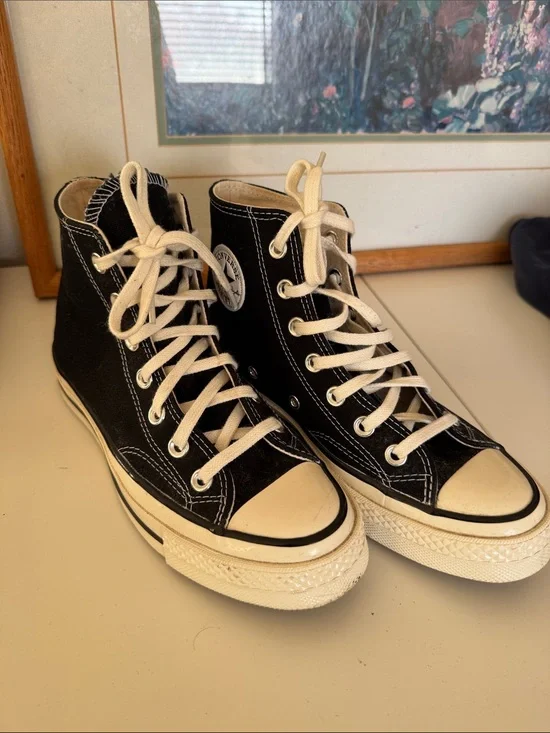 Converse Chuck 70 High Top Sneakers in Black and White