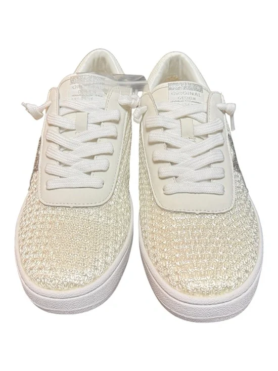 Vintage Havana Denisse 30 White Crochet Star Sneakers Size 11 NIB