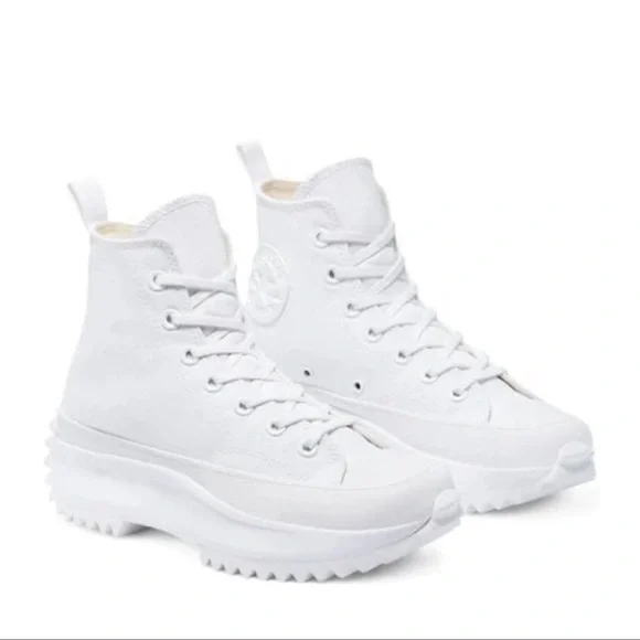 Converse Run Star Hike Chunky‎ White High-Top Men’s Sneakers Casual Streetwear