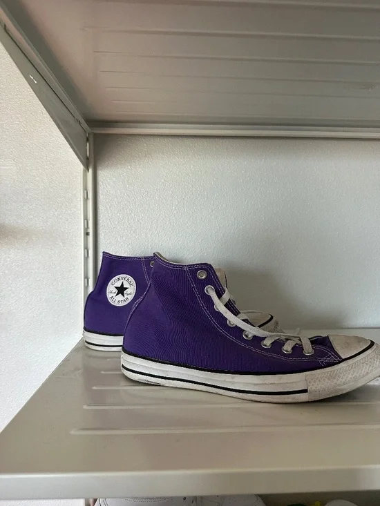 Purple Converse Chuck Taylor All Star High-tops