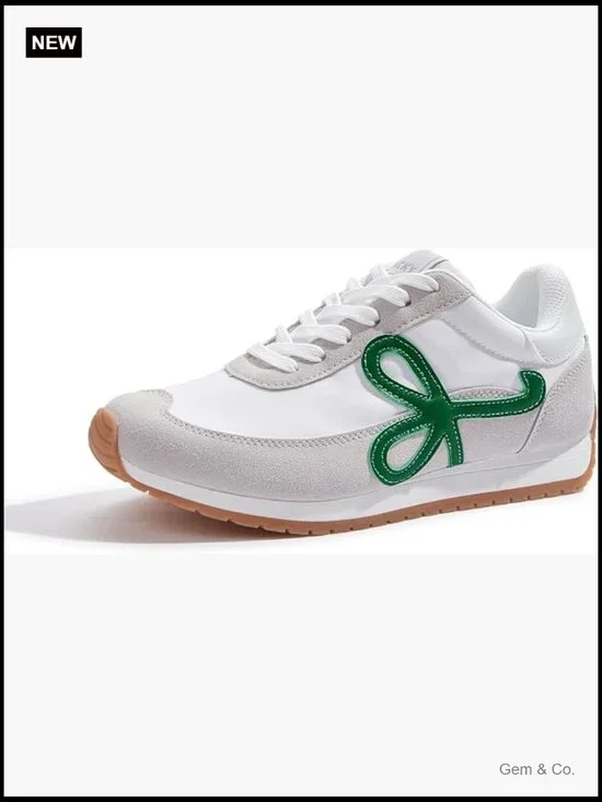 Lace-Up Low Top Casual Retro Fashion Sneakers Lightweight Comfortable Running
