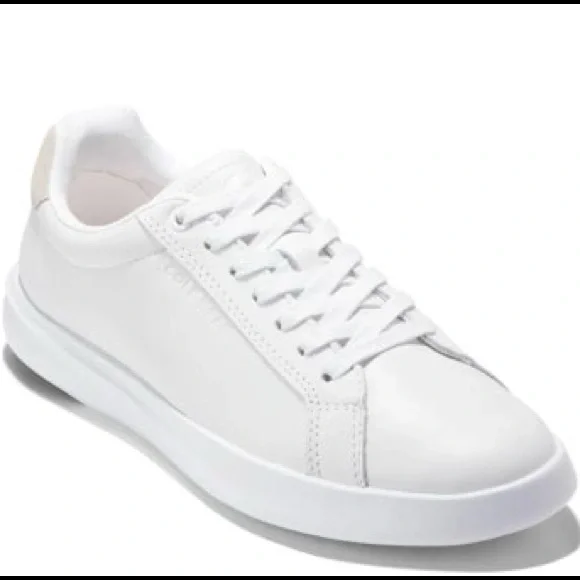 Cole Haan Grand Crosscourt Tennis 2.0 Sneaker with Cream Suede Back