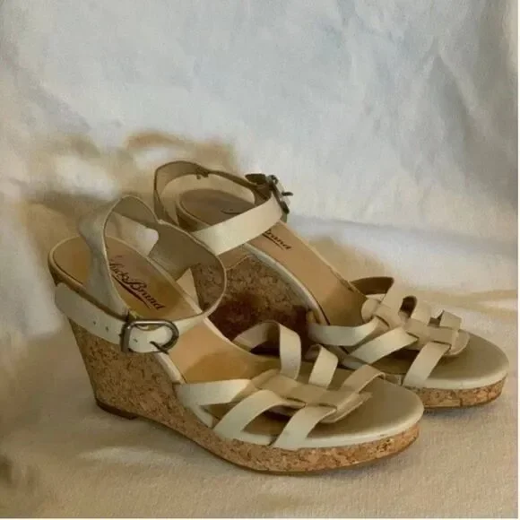 Lucky Brand Willows Wedge Sandal Size 7.5
