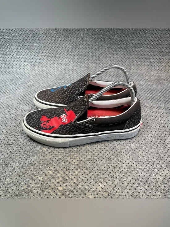 Vans Krooked by Natas Skate Shoes Size 6.5 Boys