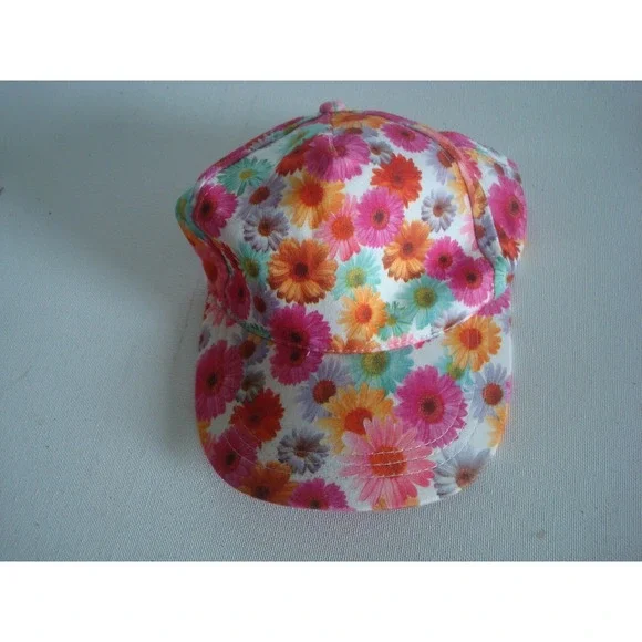 SUNFLOWER FLOWERS TROPIC  BEACH GOLF LOGO SNAPBACK DEADSTOCK HAT CAP VINTAGE‎ R1