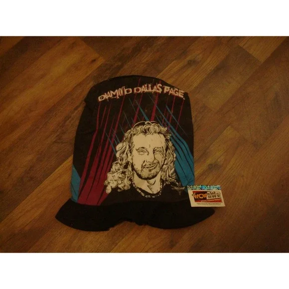 DIAMOND DALLAS PAGE WCW 90S STOVEPIPE    HAT CAP DEADSTOCK ‎ VINTAGE TT3