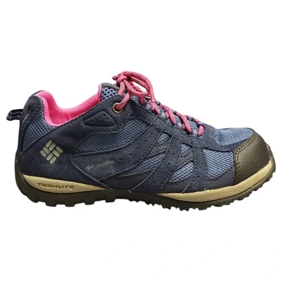 Columbia Tech Lite Redmond Hiking Shoes Youth US‎ 5 Multi Waterproof BY2857-508