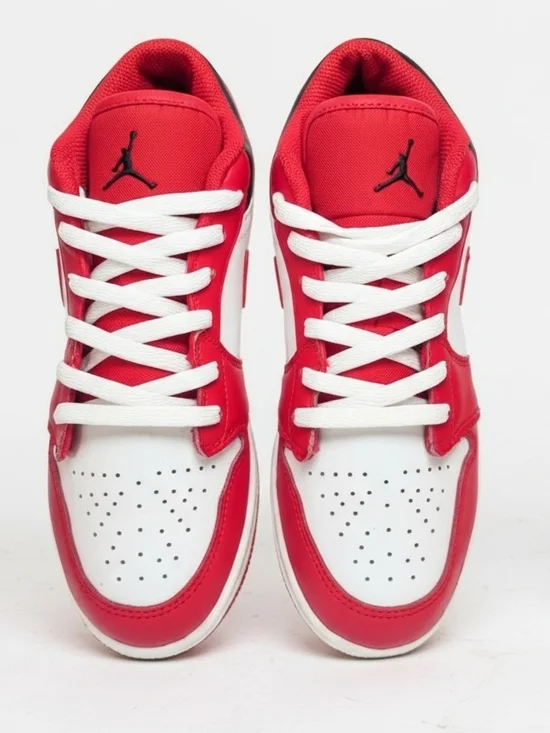 Nike Air Jordan 1 Low Grade School Sneakers. (