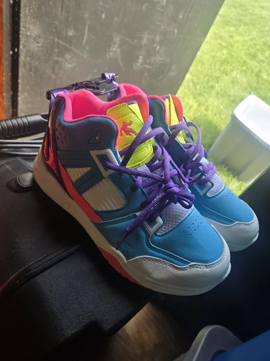 And1 Kids Sneakers - Blue, Pink & Purple