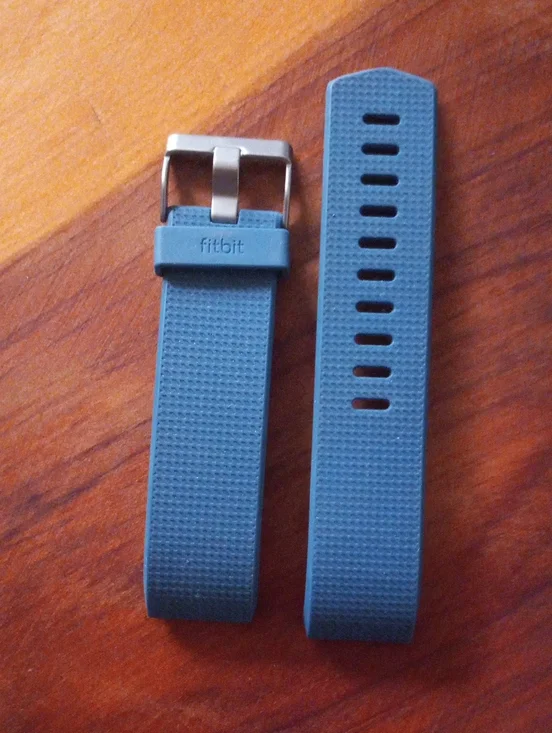 fitbit Charge 2 Blue Silicone Replacement Wristband