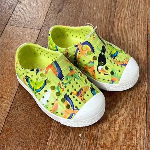 Native Colorful Kids Slip-On Shoes