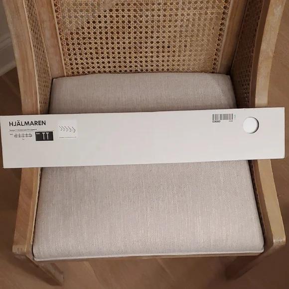 IKEA HJÄLMAREN Hook Rack White New In Box