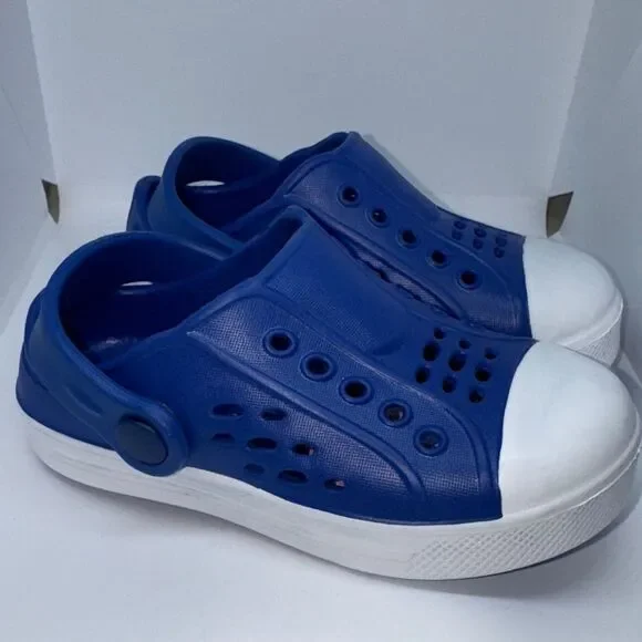 🔥Tommy Bahama Kids Blue cross Shoes Sz 7 New