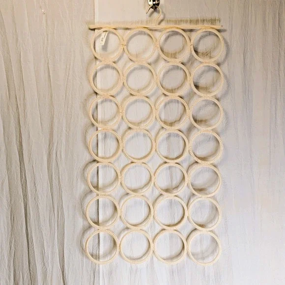 Ikea Hanger 28-rings Komplement 20143 Macrame Multi- Use Scarf Belt Space Saver