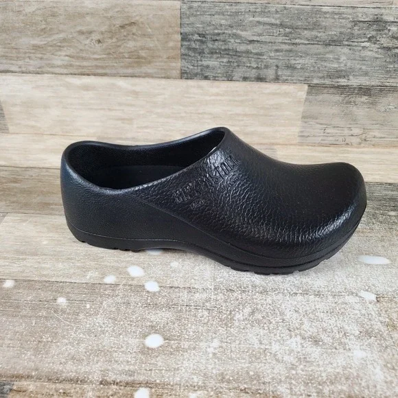 Birkenstock Profi-Birki Womens Shoes Sz 7‎ Regular Fit Black Comfort Round Toe