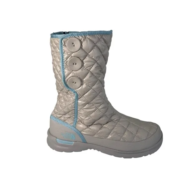 The‎ North Face Thermoball Beige And Blue Women's No Size Fits 7 No Box