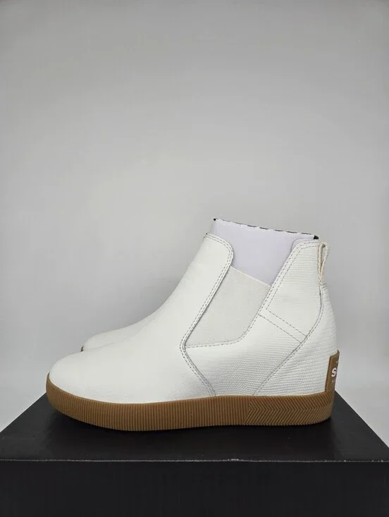 Sorel Women's Out N About Slip-On Wedge Shoes Booties Women's Size 9.5