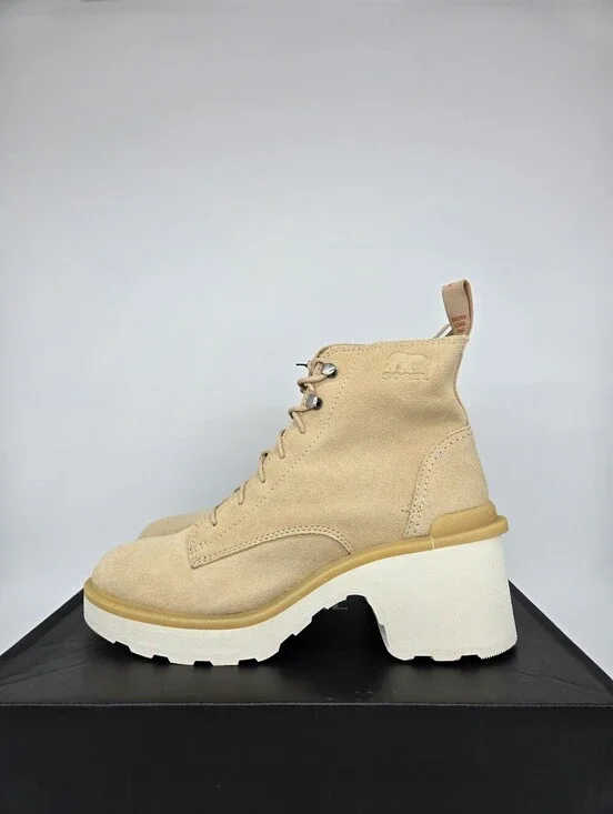 Sorel Women's Hi-Line Waterproof Lace-Up Boot Shoes Size 8