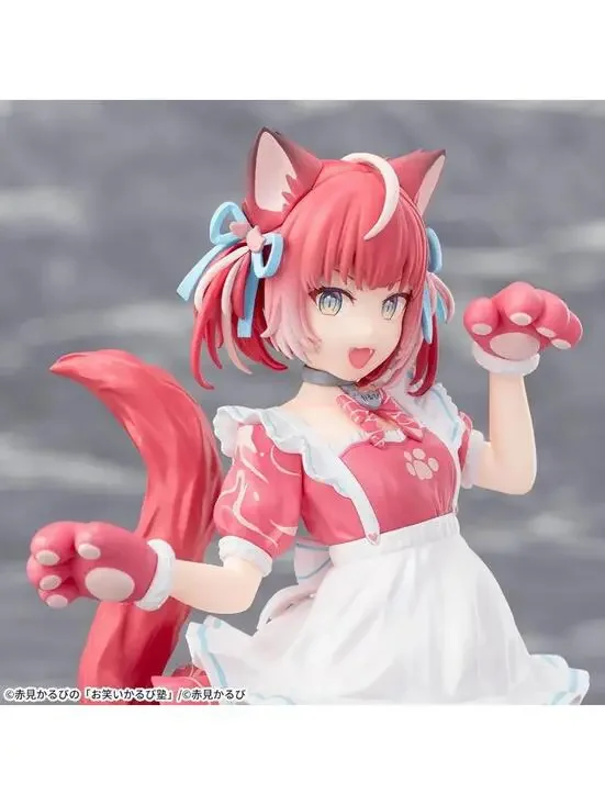 FuRyu Akami Karubi Tenitol Anime Figure VTuber Pink New Maid Outfit 120mm