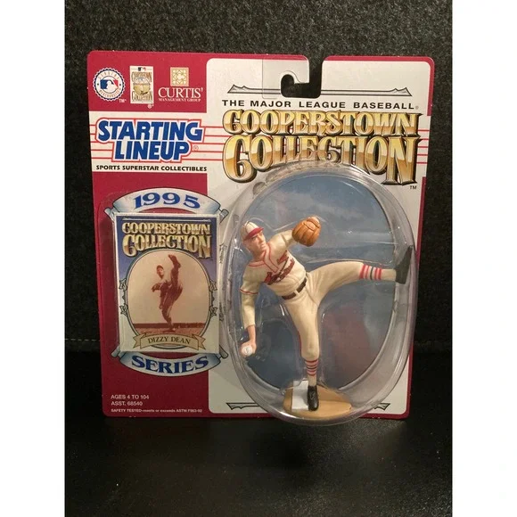 1995 Kenner Starting Lineup Cooperstown Collection Dizzy Dean Cardinals Figure