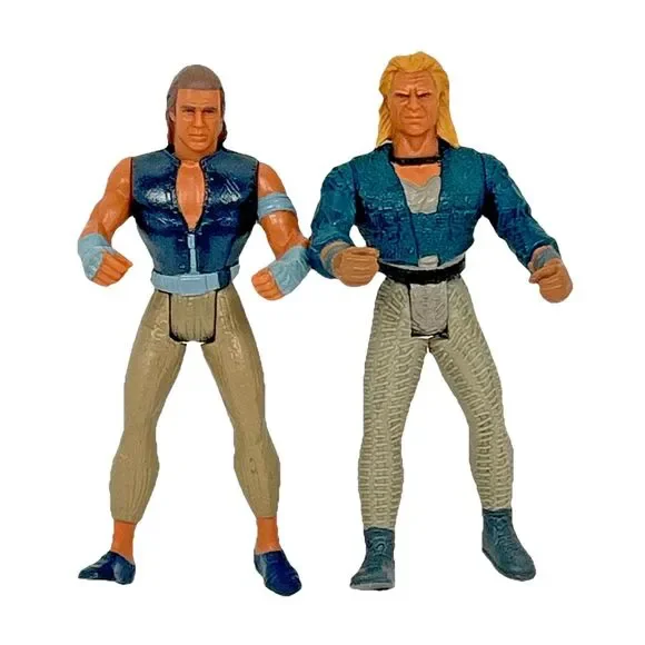 1995 Kenner Waterworld Loose Action Figure: Power Bow Mariner & Nord Figure 90s