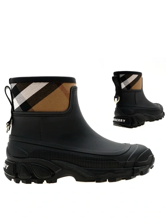 Burberry Ryan Woman Boots House Check Size 40 New