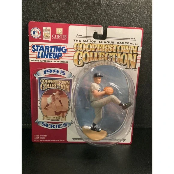 Kenner Starting Lineup 1995 Whitey Ford New York Yankees Cooperstown Collection