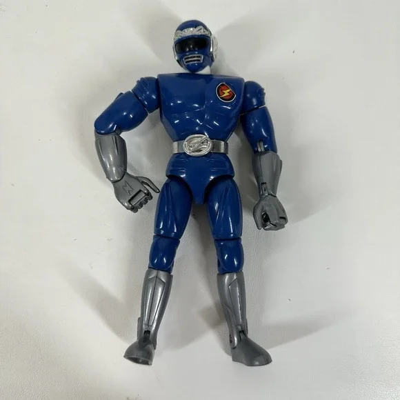 Trendmasters Masterbotix 1993 Power Bots Blue 7.5
