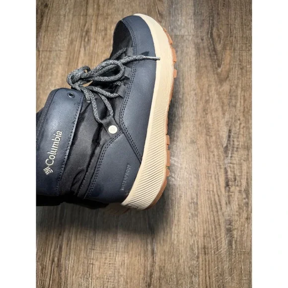 Columbia PaninaroOmni-Heat Waterproof Winter Boots Womens Size 9 BlackYL3030-010