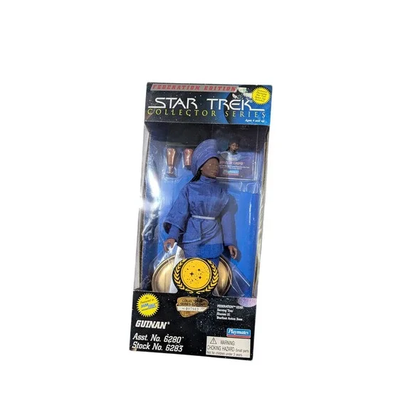 Star Trek Collector Series Guinan Federation Edition 9 Inch Figure 6283 1995‎