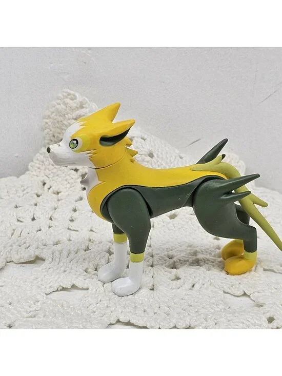 Pokemon Battle Figure Boltund Jazwares Toy Electric Dog Figure Collectible