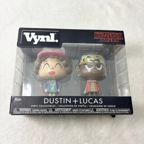 Stranger Things Funko VYNL 2 Pack-Lucas&Dustin collection‎ NEW