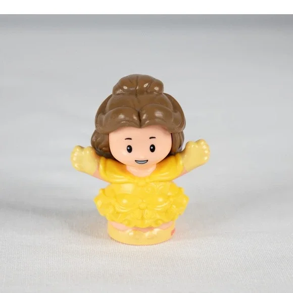 Fisher-Price Little People Disney Princess Belle Yellow Dress Figure Excellent