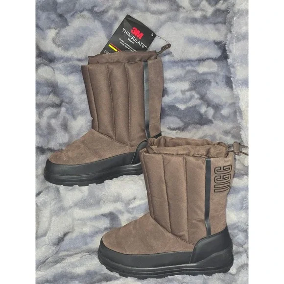 NWT UGG‎ Classic Klamath Short Burnt Cedar Thinsulate Winter Boots Women Size 7