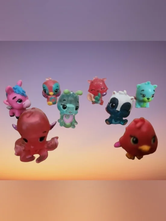 Hatchimals Lot of 8 Mini Figures 1