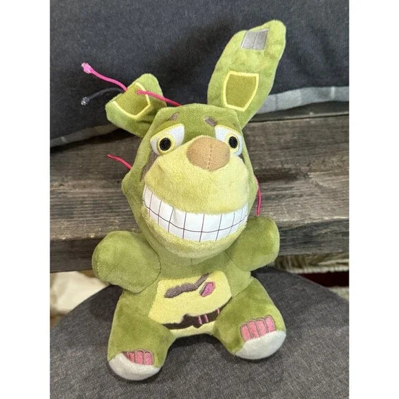 FNAF Nightmare Springtrap Plush 7” Funko 2016 Five Nights at Freddy's Rabbit
