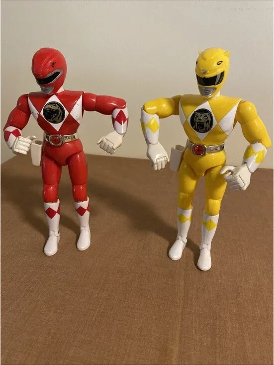Mighty Morphin' Power Rangers 1993 Flip Head Auto Morph 5