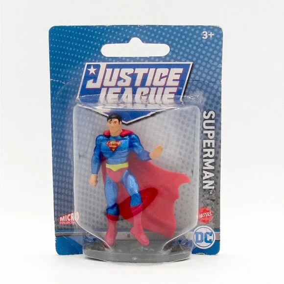 DC Comics Superman Mini Action Figure Justice League Micro Collection Mattel NEW