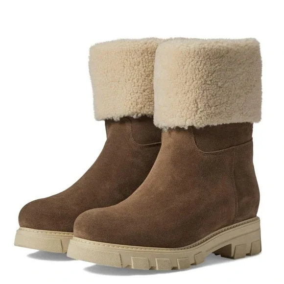 La Canadienne® (Women's 6.5 M) Aaron™ Shearling City Dry Waterproof Boots - $625